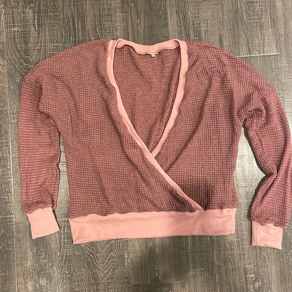 Tobi waffle knit sweater size large - Picture 1 of 3